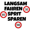 Langsam fahren - Sprit sparen - Tempolimit