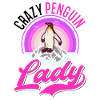 Crazy Penguin lady Pinguin