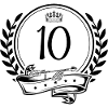 10 Zahl Kranz