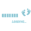 Baby downloading gift birth
