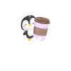 Pinguin Kaffee