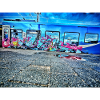 Urban graffiti Train