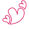 Three Red Hearts