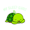 My Turtle Sleep Shirt