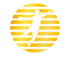 Handball golden logo