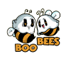 Boo Bees Ghosts Halloween Bees