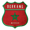 Berkane Maroc Armoiries Drapeaux Design