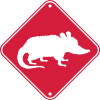Shield Danger Opossum
