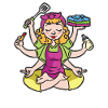 Mamaste Mama Mother Yoga Pose