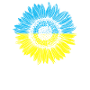 Ukraine Flag Sunflower