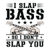 Bassist Slapping Bass Guitar Musician