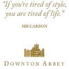 Downton Abbey Mr Carson, hvis du er træt af stil