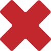 Blade cross Red Symbol icon