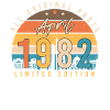 Salutations d’anniversaire 1982 Avril