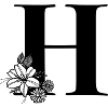 Letter H