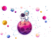 astronaute lama