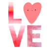 Love Heart Kawaii