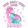 Maman Dino Babydino Brontosaurus
