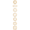 The 7 Chakras gold