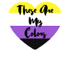 Non-binary non-binary flag LGBTQ gift