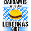 Bayern Flagge Leberkas