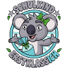 Erstklassich Koala Bär Mädchen Schulkind