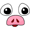 Visage cochon