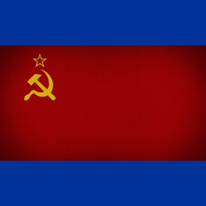 russian serp molot flag 3d