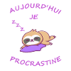 Aujourd'hui je procrastine