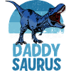 Daddy Saurus Dadsaurus Dinosaur Family