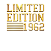 Édition limitée anniversaire 1962