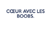 Cœur avec les boobs