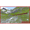 Graubünden Bergzug im Grünen