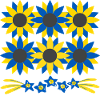 Ukraine| I support Ukraine Sunflower