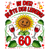60 Geburtstag Geschenk lustig 60. Jubiläum Blumen