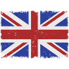 Grunge UK flag