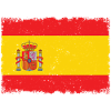 Flag Spain Grunge