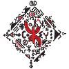 Berber motif Kabyle z Amazigh