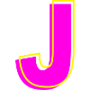 J - Your Name - Your Letter