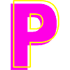 P - Your Name - Your Letter