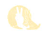 Rabbit Shadow Peace Sign