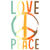 Love Peace Peace Sign