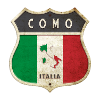 Côme Italie Armoiries Drapeaux Design