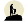 Cool Papa And Moon Design