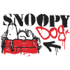 Jordnødder Snoopy Hund Graffiti Street Art