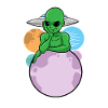 Cute Alien Planet