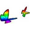 bunte schmetterlinge schmetterling bunt symbol