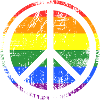 Peace Sign Rainbow