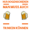 Bier Bogenschießen