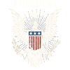Freedom Eagle Us-flaggendesign Für Die